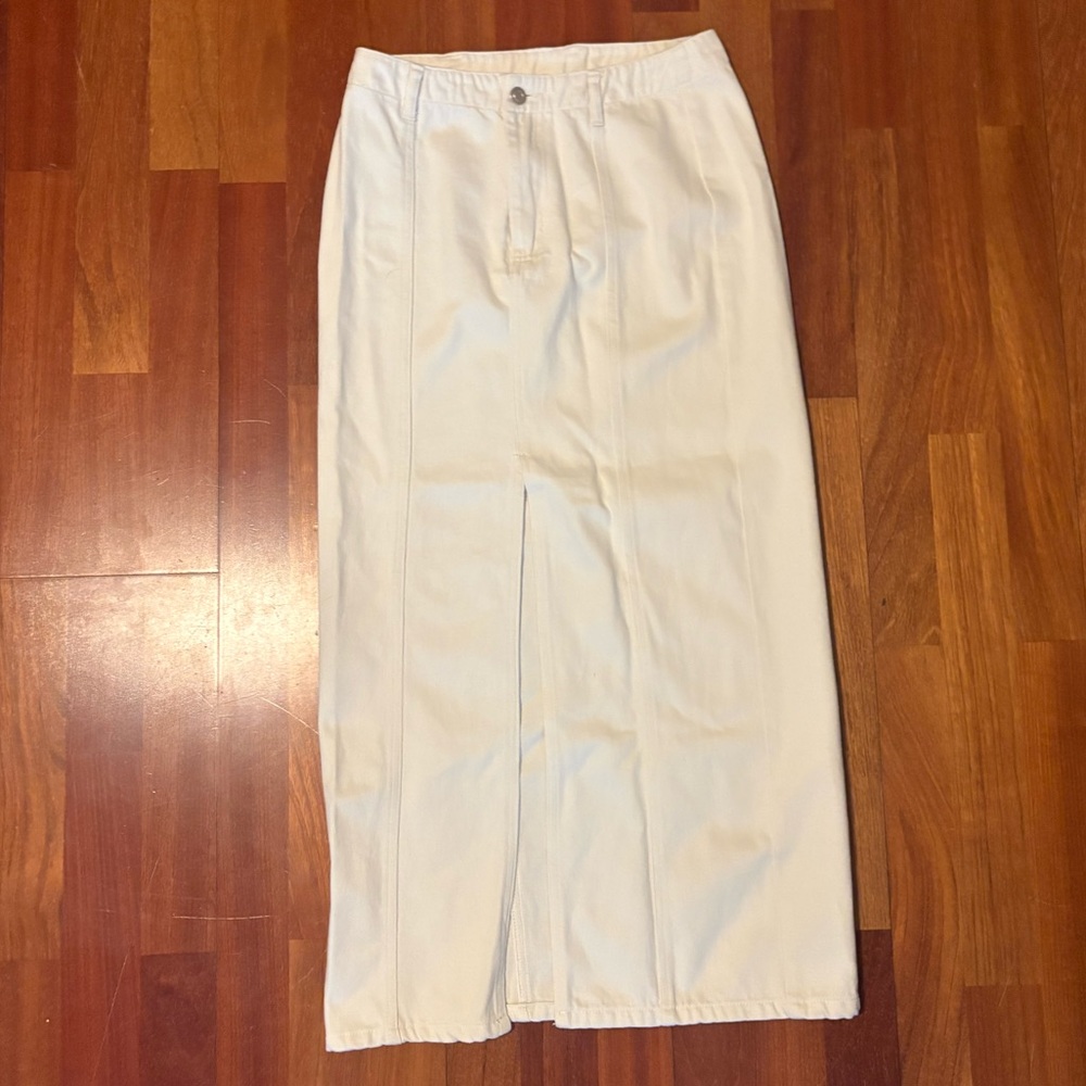 White Maxi Skirt